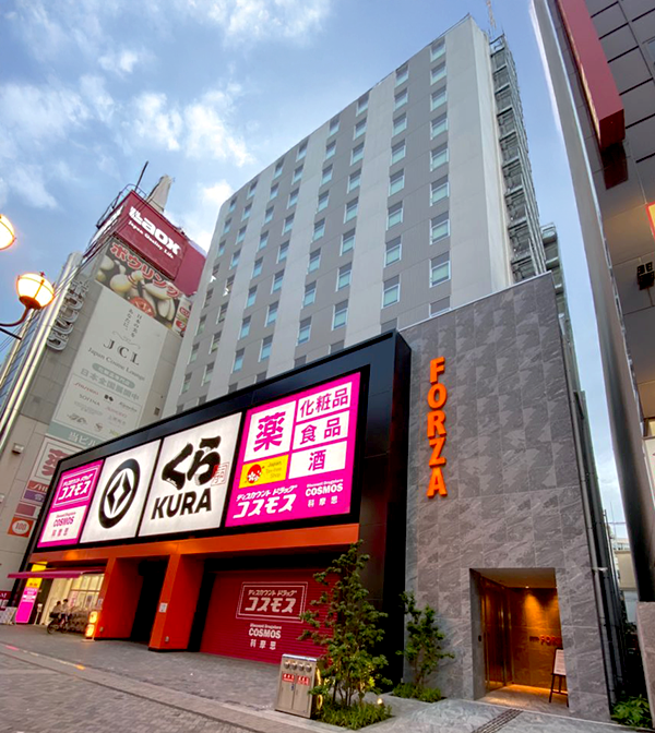 ホテルフォルツァ大阪なんば道頓堀/大阪府大阪市中央区道頓堀1丁目4-22