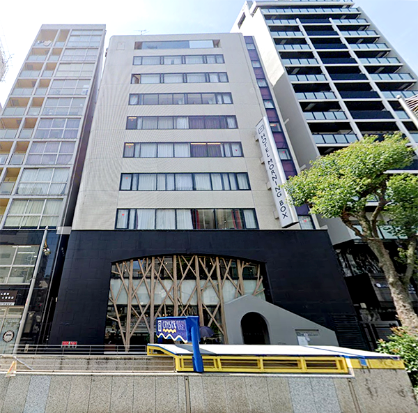 ホテルモーニングボックス大阪心斎橋/大阪府大阪市中央区東心斎橋1-10-3