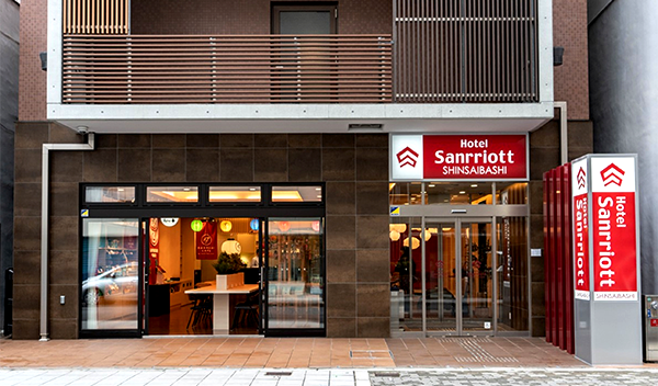 ホテルサンリオット心斎橋/大阪府大阪市中央区南久宝寺町2-6-10