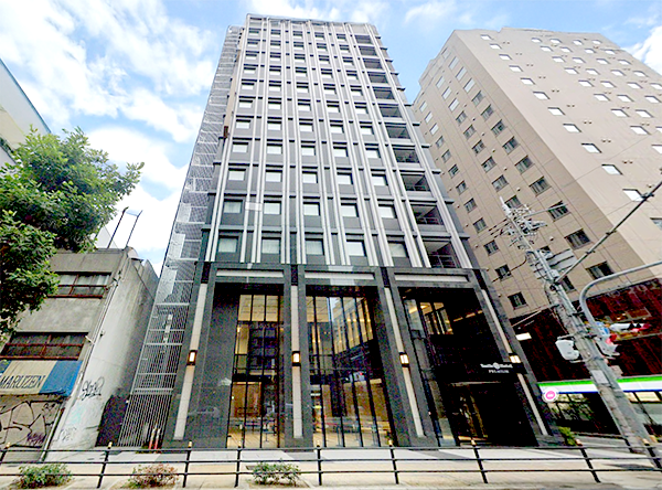 スマイルホテルプレミアム大阪東心斎橋/大阪府大阪市中央区島之内2丁目13-17