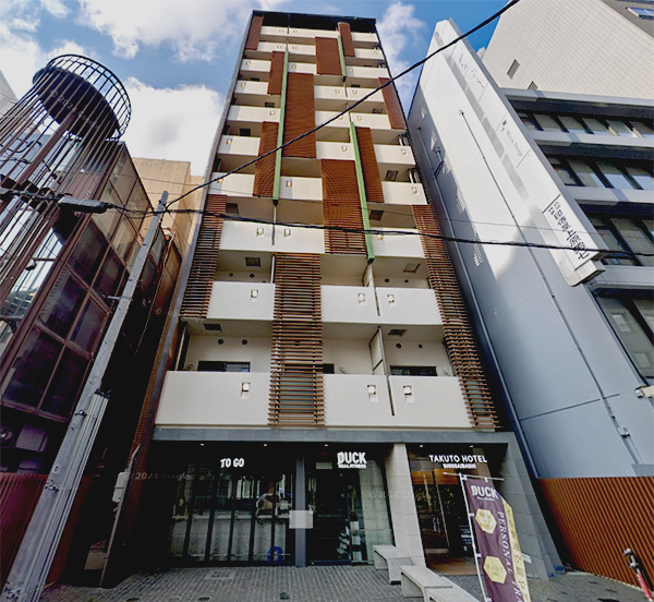 TAKUTO HOTEL 心斎橋/大阪府大阪市中央区博労町3丁目6−8