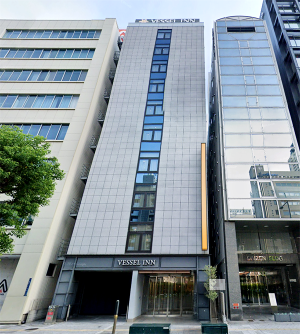 ベッセルイン心斎橋/ 大阪府大阪市中央区南船場2丁目12番11号